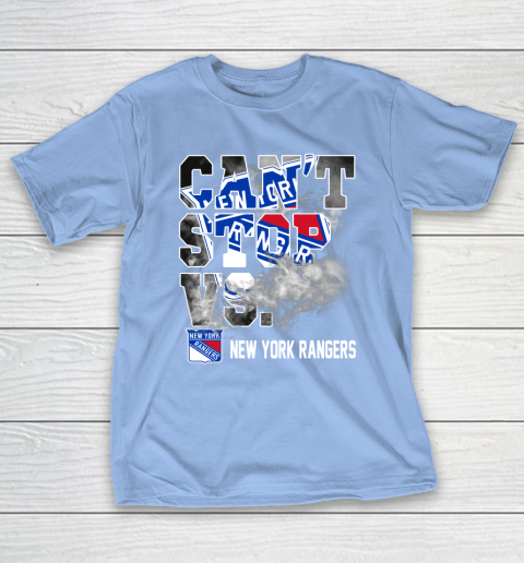 NHL New York Rangers Hockey Can't Stop Vs T-Shirt 10