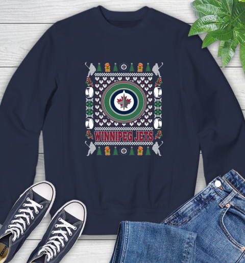 Winnipeg Jets Merry Christmas NHL Hockey Loyal Fan Ugly Shirt 26