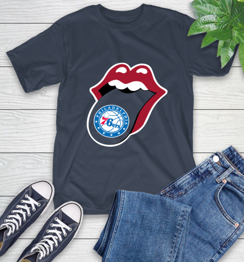 Philadelphia 76ers NBA Basketball Lips I Root For My Team Adoring Fan 4