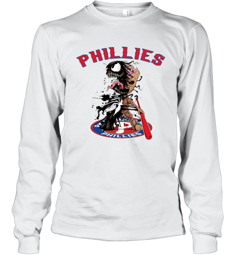 Men's Philadelphia Phillies Red Team 42 T-Shirt