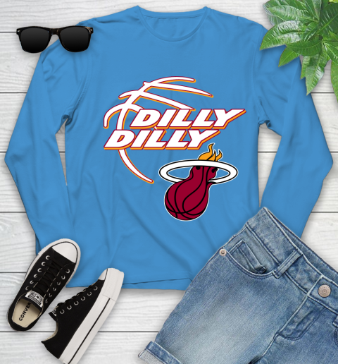 NBA Miami Heat Dilly Dilly Basketball Sports Youth Long Sleeve 7
