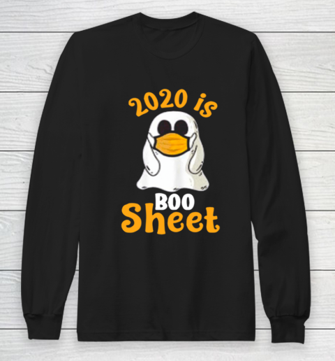 2020 Boo Sheet Ghost In Mask Halloween Long Sleeve T-Shirt