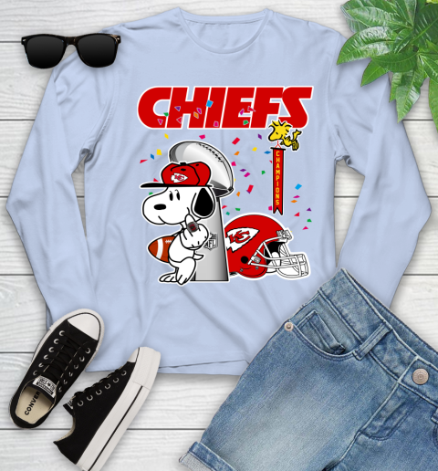 Kansas City Chiefs Champions Super Bowl 2020 Snoopy Middle Finger Shirt 130