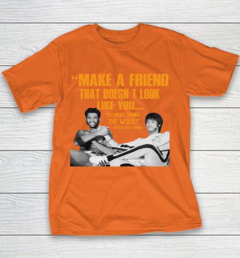 Kareem Abdul Jabbar Shirt Make A Friend That Doesn't Look Like You Youth T-Shirt 4
