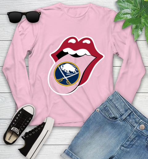 Buffalo Sabres NHL Hockey Lips I Root For My Team Adoring Fan 134