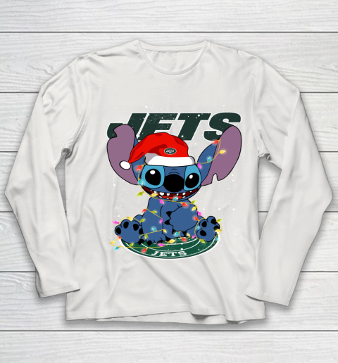 New York Jets NFL Football noel stitch Christmas Youth Long Sleeve 8