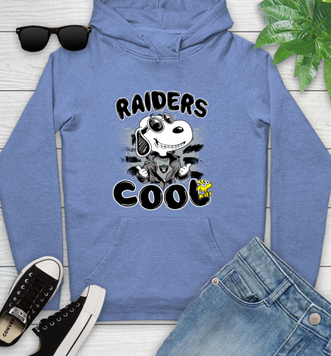 NFL Football Oakland Raiders Cool Snoopy Shirt Youth Hoodie 11