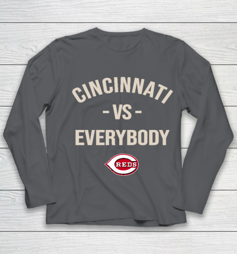 Cincinnati Reds Vs Everybody Youth Long Sleeve 6