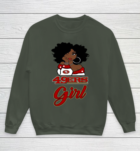 San Francisco 49ers Girl NFL Youth Sweatshirt 10