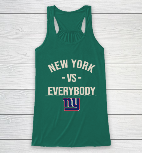New York Giants Vs Everybody Racerback Tank 5
