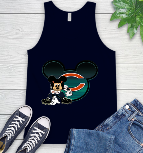 NFL Chicago Bears Mickey Mouse Disney Football T Shirt Tank Top 3