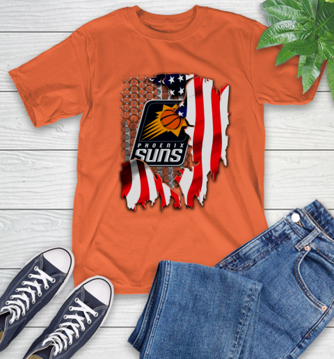 Phoenix Suns NBA Basketball American Flag T-Shirt 4