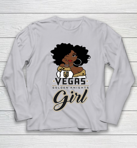 Vegas Golden Knights Girl NHL Youth Long Sleeve 5
