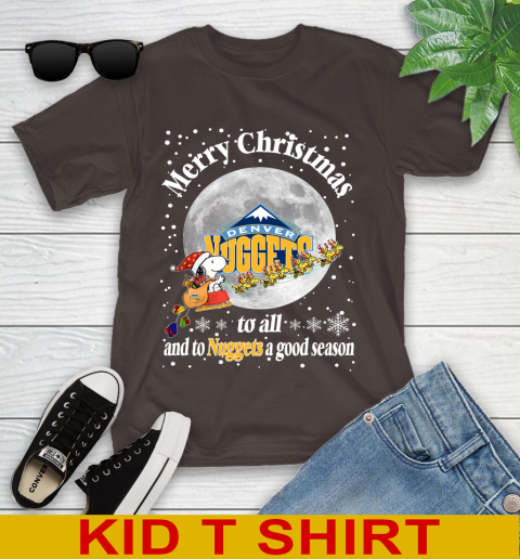 Denver Nuggets Merry Christmas To All And To Nuggets A Good Season NBA Basketball Sports Youth T-Shirt 6
