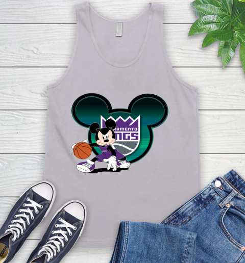 NBA Sacramento Kings Mickey Mouse Disney Basketball Tank Top 4