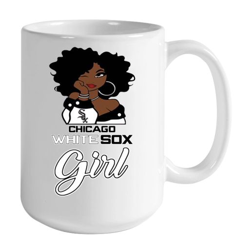 Chicago White Sox Girl MLB Color Changing Mug 15oz 2