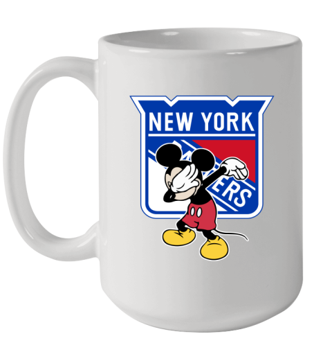 New York Rangers NHL Hockey Dabbing Mickey Disney Sports Ceramic Mug 15oz