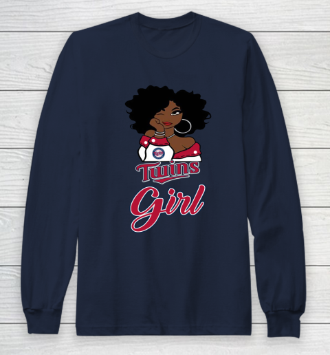 Minnesota Twinss Girl MLB Long Sleeve T-Shirt 4