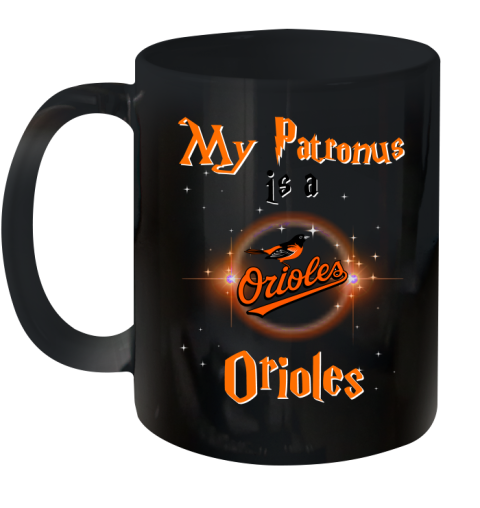 MLB Baseball Harry Potter My Patronus Is A Baltimore Orioles Ceramic Mug 11oz