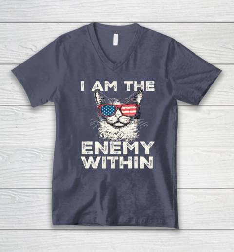 I Am The Enemy Within Tee  Kamala Harris 2024 Merch V-Neck T-Shirt 6