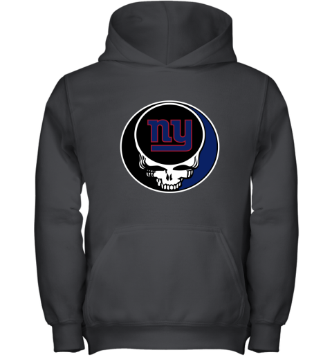 NFL New York Giants Grateful Dead Rock Band Football Sports ATM6IP0r9Rx youth hoodie 43 95 151514 front black