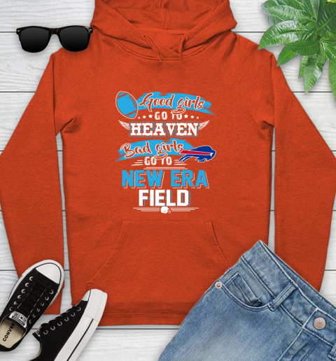 Buffalo Bills NFL Bad Girls Go To New Era Field Shirt Youth Hoodie 4