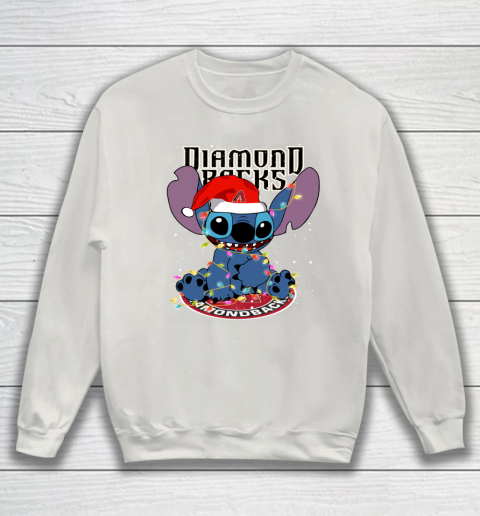 Arizona Diamondbacks MLB noel stitch Baseball Christmas Sweatshirt 8