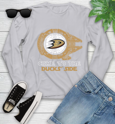 NHL Come To The Anaheim Ducks Wars Hockey Sports Youth Long Sleeve 5