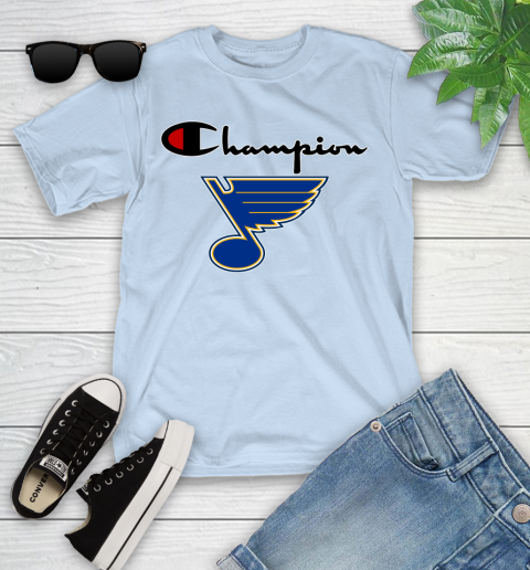 NHL Hockey St.Louis Blues Champion Shirt Youth T-Shirt 5