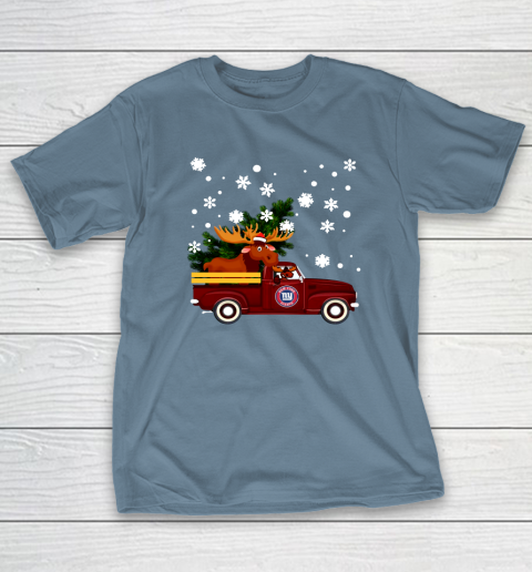 New York Giants Bring Christmas Home NFL T-Shirt 6