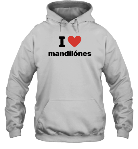 Mlv04 I Love Mandilónes Hoodie