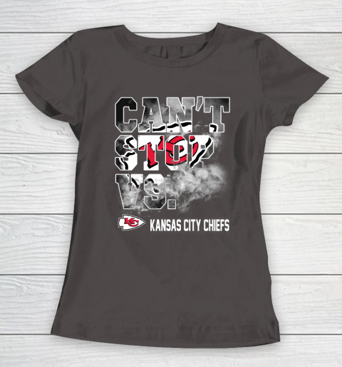 NFL Kansas City Chiefs Can't Stop Vs Women's T-Shirt 7