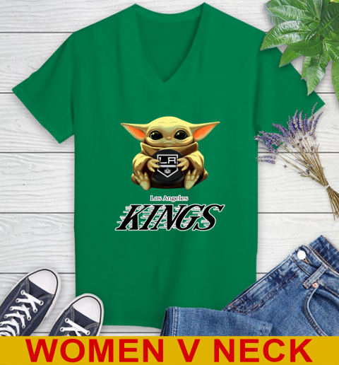NHL Hockey Los Angeles Kings Star Wars Baby Yoda Shirt 82