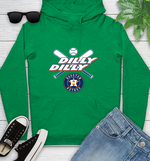 MLB Houston Astros Dilly Dilly Baseball Sports Youth Hoodie 7