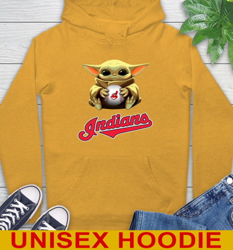 MLB Baseball Cleveland Indians Star Wars Baby Yoda Shirt 15