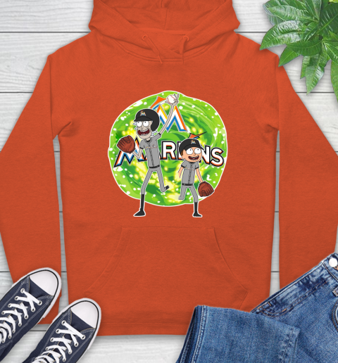 MLB Miami Marlins Rick And Morty Baseball Sports Hoodie 5