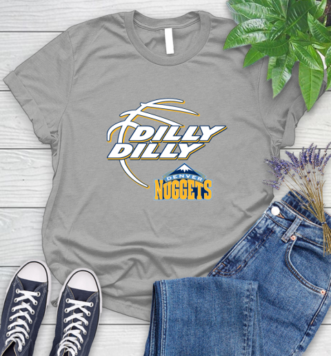 NBA Denver Nuggets Dilly Dilly Basketball Sports Women's T-Shirt 10