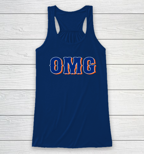 Funny Says OMG New York Racerback Tank 4