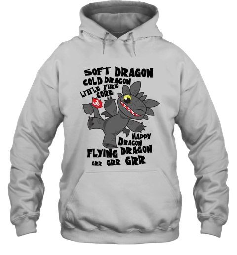 Soft Cold Happy Flying Dragon Little Fire Core Toothless Cartoon Gift For Toothless Dragon Lover