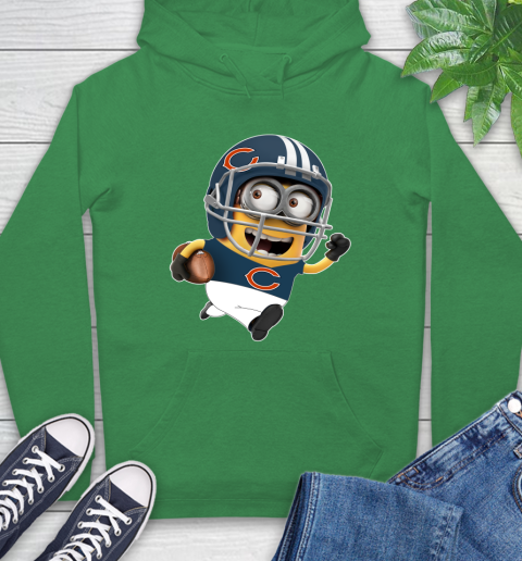 NFL Chicago Bears Minions Disney Football Sports Hoodie 8