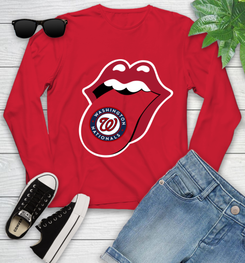 Washington Nationals MLB Baseball Lips I Root For My Team Adoring Fan 135