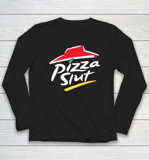 Cool Vintage Pizza Slut Long Sleeve T-Shirt
