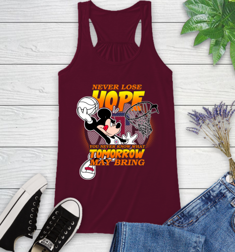 LA Clippers NBA Basketball Mickey Disney Never Lose Hope Racerback Tank 2
