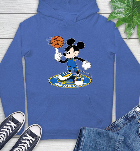 NBA Basketball Golden State Warriors Cheerful Mickey Disney Shirt Hoodie 9