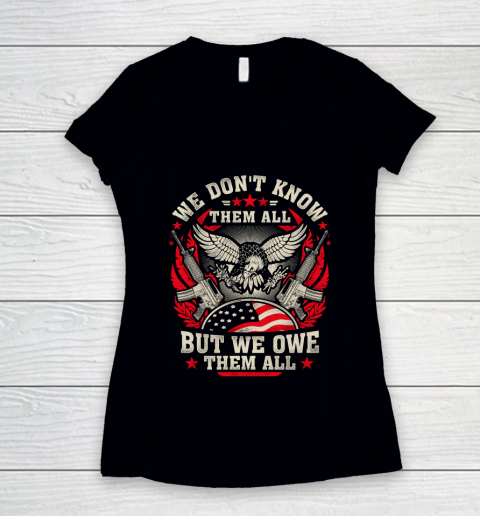 We Owe Them All Women's V-Neck T-Shirt