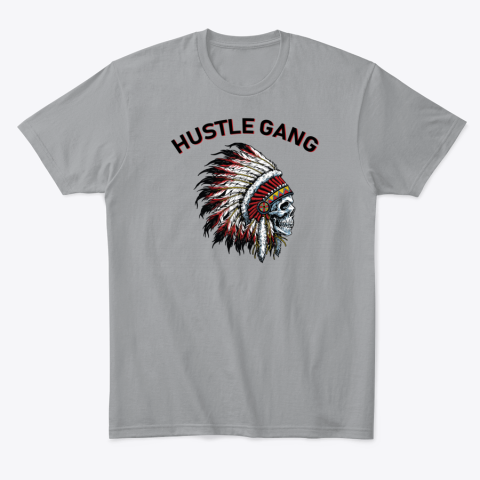 Hustle Gang ua4p hustle gang classic t shirt 2 front sport grey