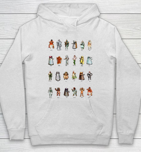 Doctor Who  1975 Weetabix Promotion Characters Hoodie