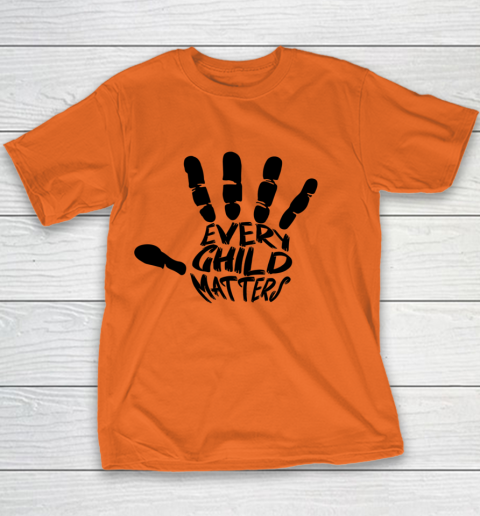 Every Child Matters Indigenous Education Orange Day Youth T-Shirt 3