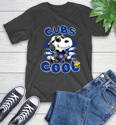 MLB Baseball Chicago Cubs Cool Snoopy Shirt T-Shirt