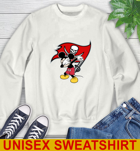 Tampa Bay Buccaneers NFL Football Dabbing Mickey Disney Sports Sweatshirt